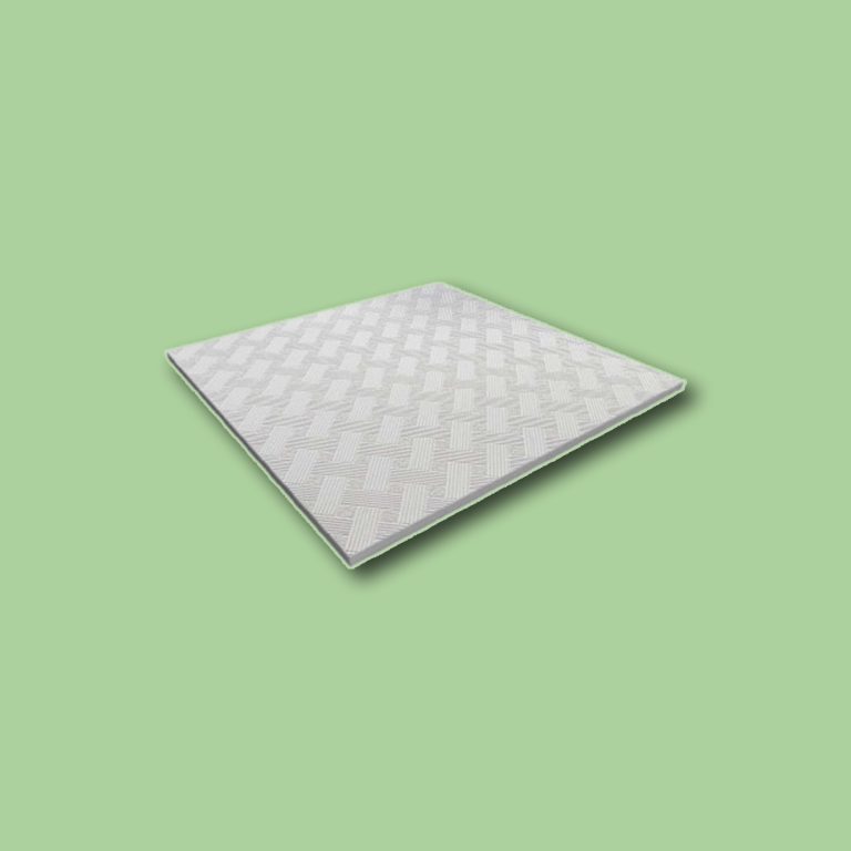 انواع تایلهای سقفی گچی با روکش pvc طرح حصیری